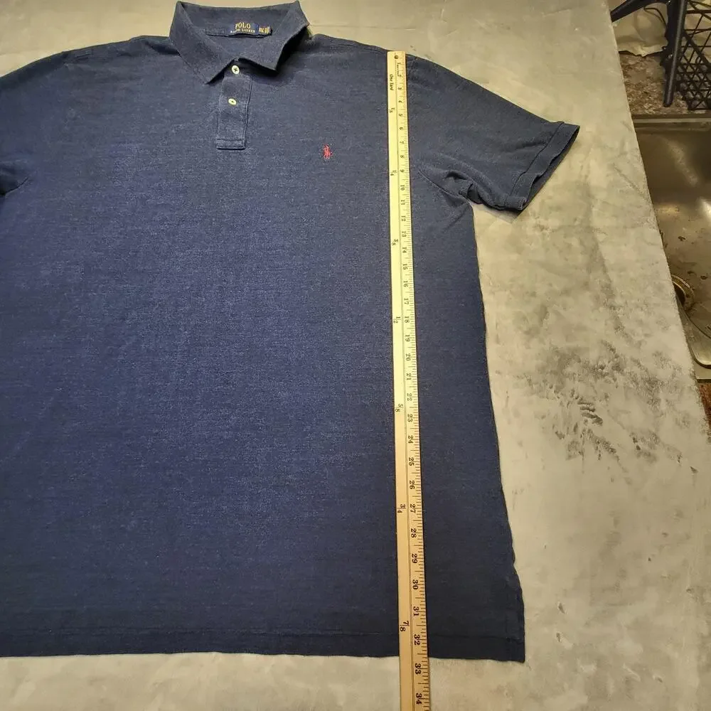 Polo Ralph Lauren Polo Shirt Mens 3XL Tall Classic Fit Pony Big Size Casual